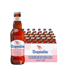 福佳漾漾蜜桃味啤酒248ml瓶*24/件