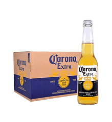 墨西哥进口科罗娜Corona啤酒330ml*24瓶/件
