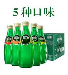 Perrier巴黎水·气泡水【5种口味】330ml*24瓶/件